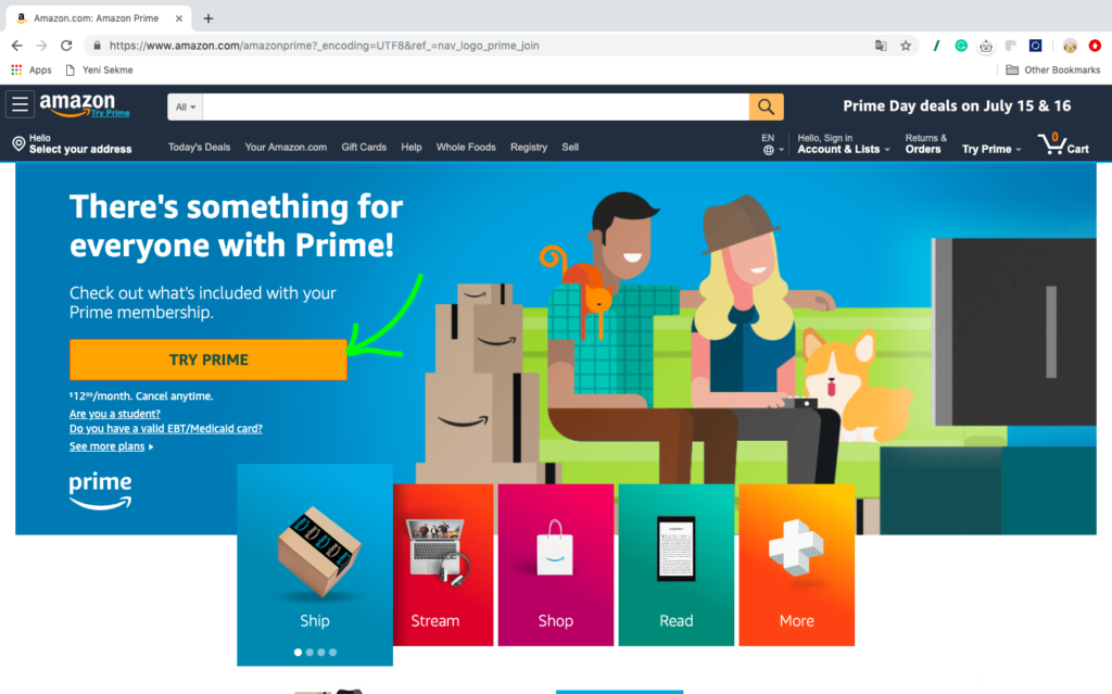 Amazon Prime Loyalty program. Amazon Prime Day. Prime Day.