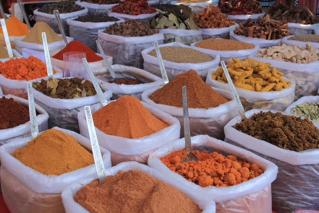 Dubai’s traditional spice market