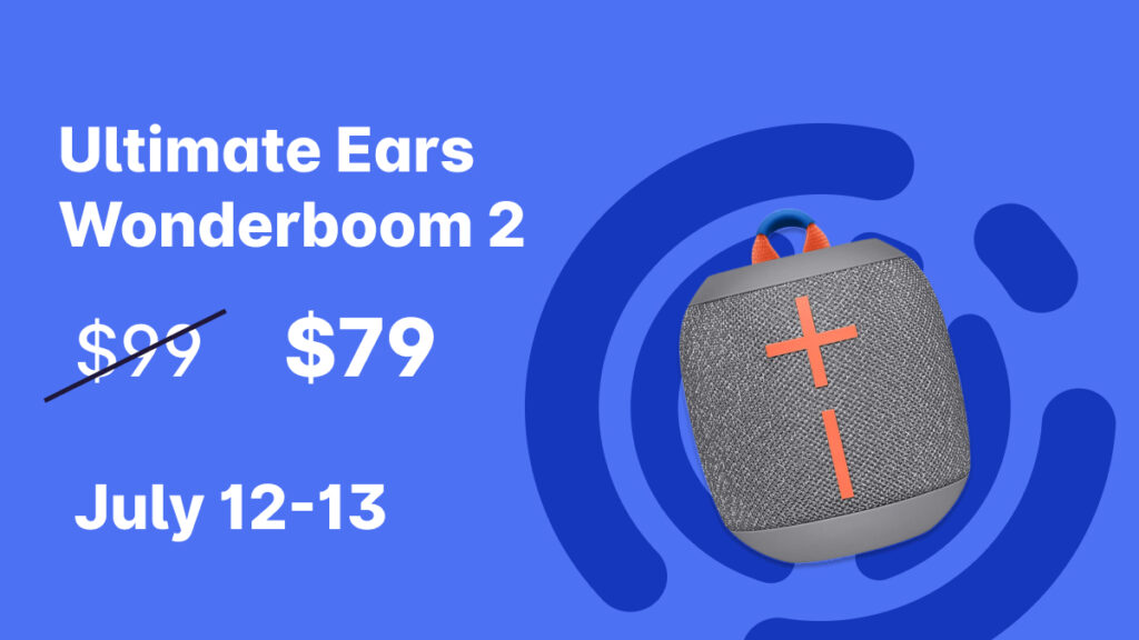 Ultimate Ears Wonderboom 2 on Amazon Prime